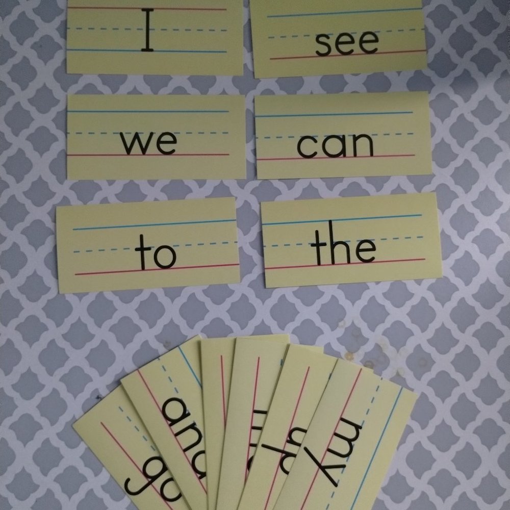 Learning Pocket Chart Words - Picture 3 of 4